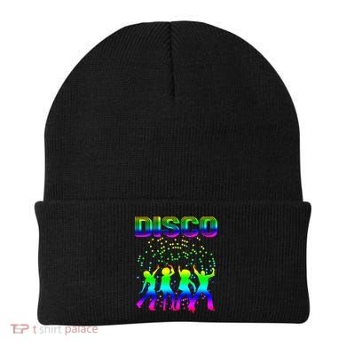 Disco 70s Disco Themed Vintage Retro Dancing Beanie
