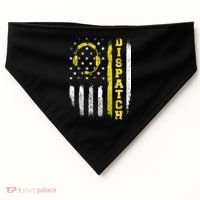 Dispatch 911 Dispatcher First Responder Emergency Call USA USA-Made Doggie Bandana thumb 0