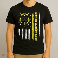 Dispatch 911 Dispatcher First Responder Emergency Call USA T-Shirt thumb 3
