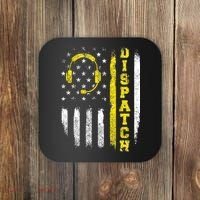 Dispatch 911 Dispatcher First Responder Emergency Call USA Coaster thumb 0