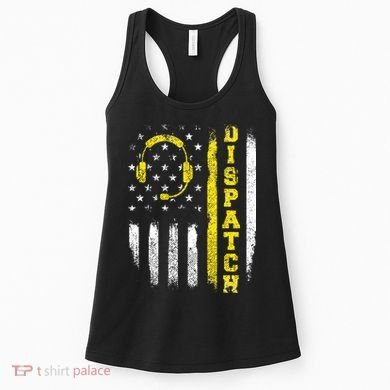 Dispatch 911 Dispatcher First Responder Emergency Call USA Women's Tank Top