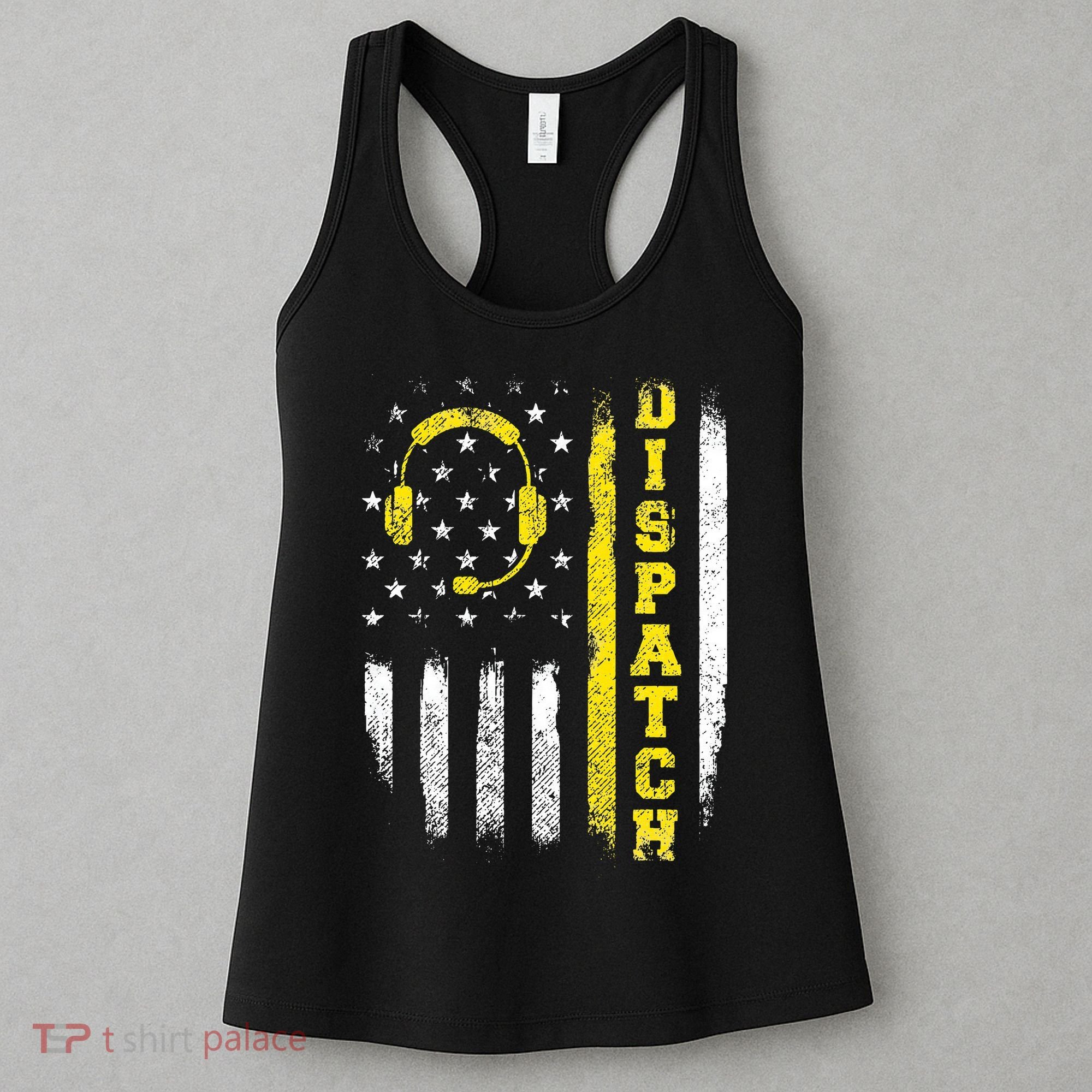Dispatch 911 Dispatcher First Responder Emergency Call USA Women's Tank Top
