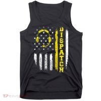 Dispatch 911 Dispatcher First Responder Emergency Call USA Tank Top thumb 0