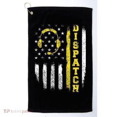 Dispatch 911 Dispatcher First Responder Emergency Call USA Golf Towel