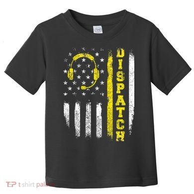 Dispatch 911 Dispatcher First Responder Emergency Call USA Toddler T-Shirt