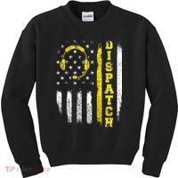 Dispatch 911 Dispatcher First Responder Emergency Call USA Kids Sweatshirt thumb 0
