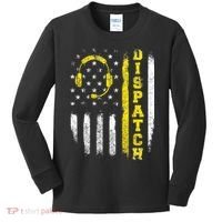 Dispatch 911 Dispatcher First Responder Emergency Call USA Kids Long Sleeve Shirt thumb 0