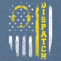 Dispatch 911 Dispatcher First Responder Emergency Call USA Comfort Colors Garment-Dyed Hooded Sweatshirt thumb 2