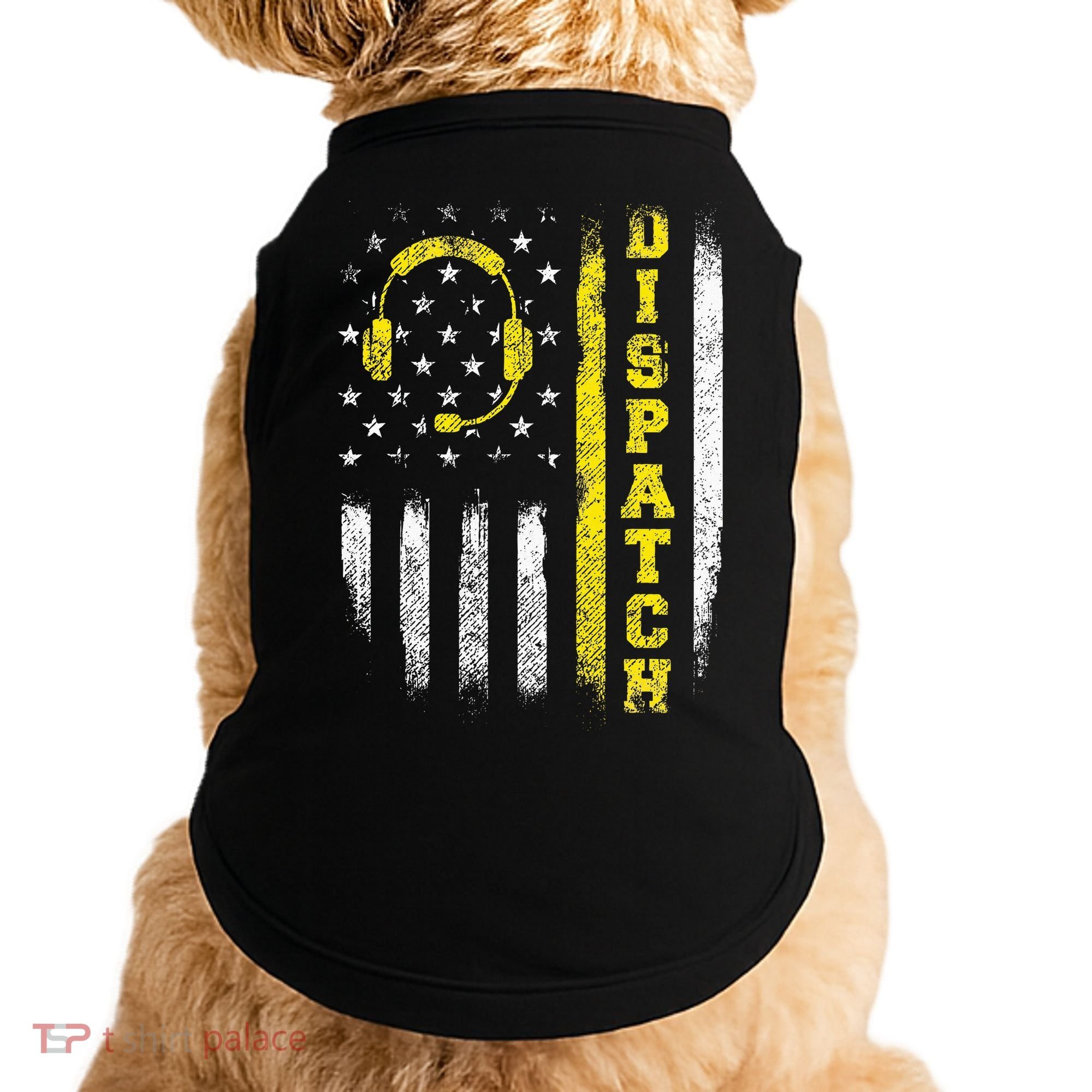 Dispatch 911 Dispatcher First Responder Emergency Call Usa Doggie Tank