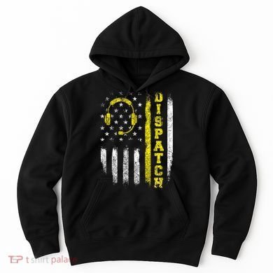 Dispatch 911 Dispatcher First Responder Emergency Call Usa Hoodie
