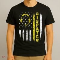 Dispatch 911 Dispatcher First Responder Emergency Call Usa T-Shirt thumb 3