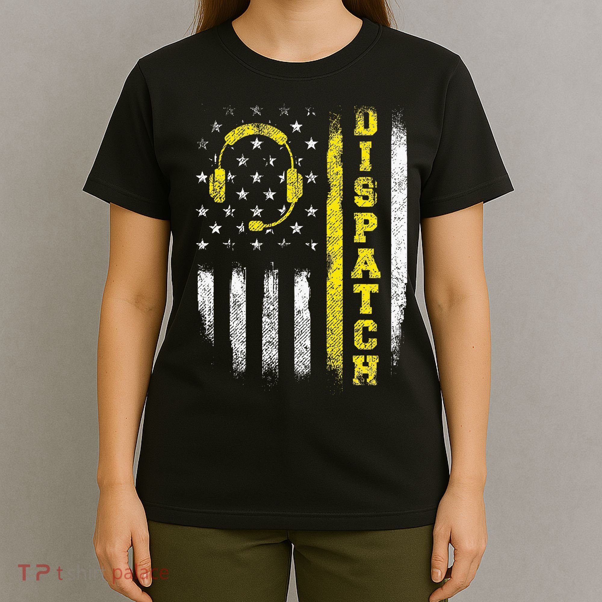 Dispatch 911 Dispatcher First Responder Emergency Call Usa T-Shirt