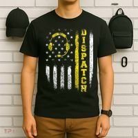 Dispatch 911 Dispatcher First Responder Emergency Call Usa T-Shirt thumb 6