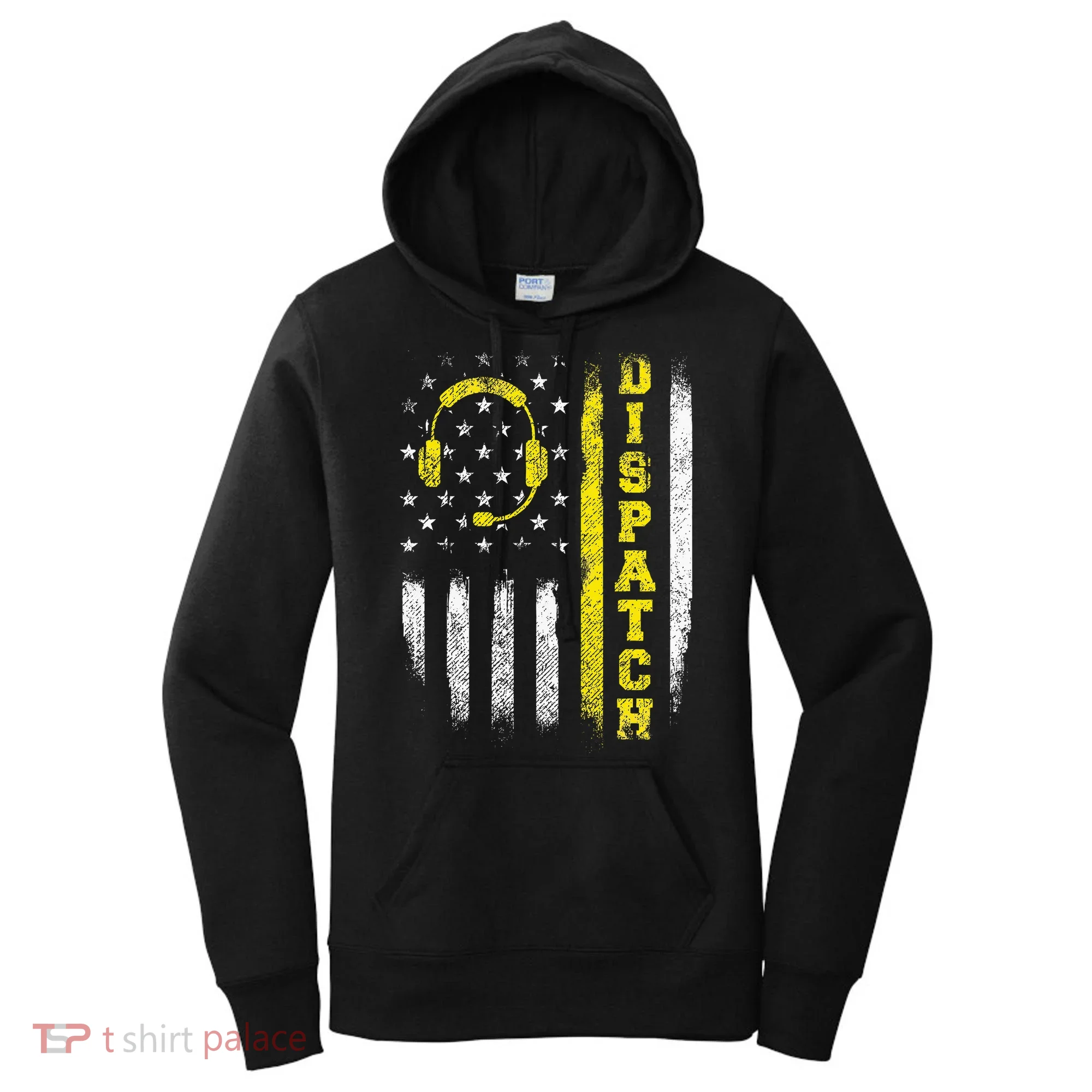 Dispatch 911 Dispatcher First Responder Emergency Call Usa Women's Hoodie