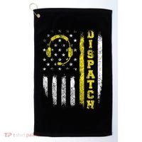 Dispatch 911 Dispatcher First Responder Emergency Call Usa Golf Towel thumb 0
