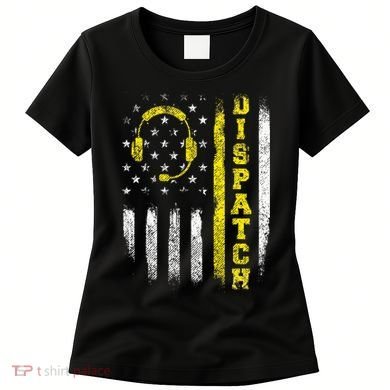 Dispatch 911 Dispatcher First Responder Emergency Call Usa Women's T-Shirt
