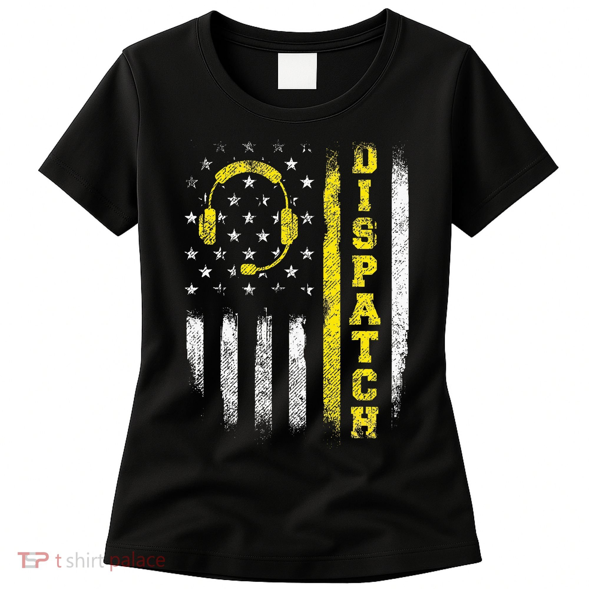 Dispatch 911 Dispatcher First Responder Emergency Call Usa Women's T-Shirt