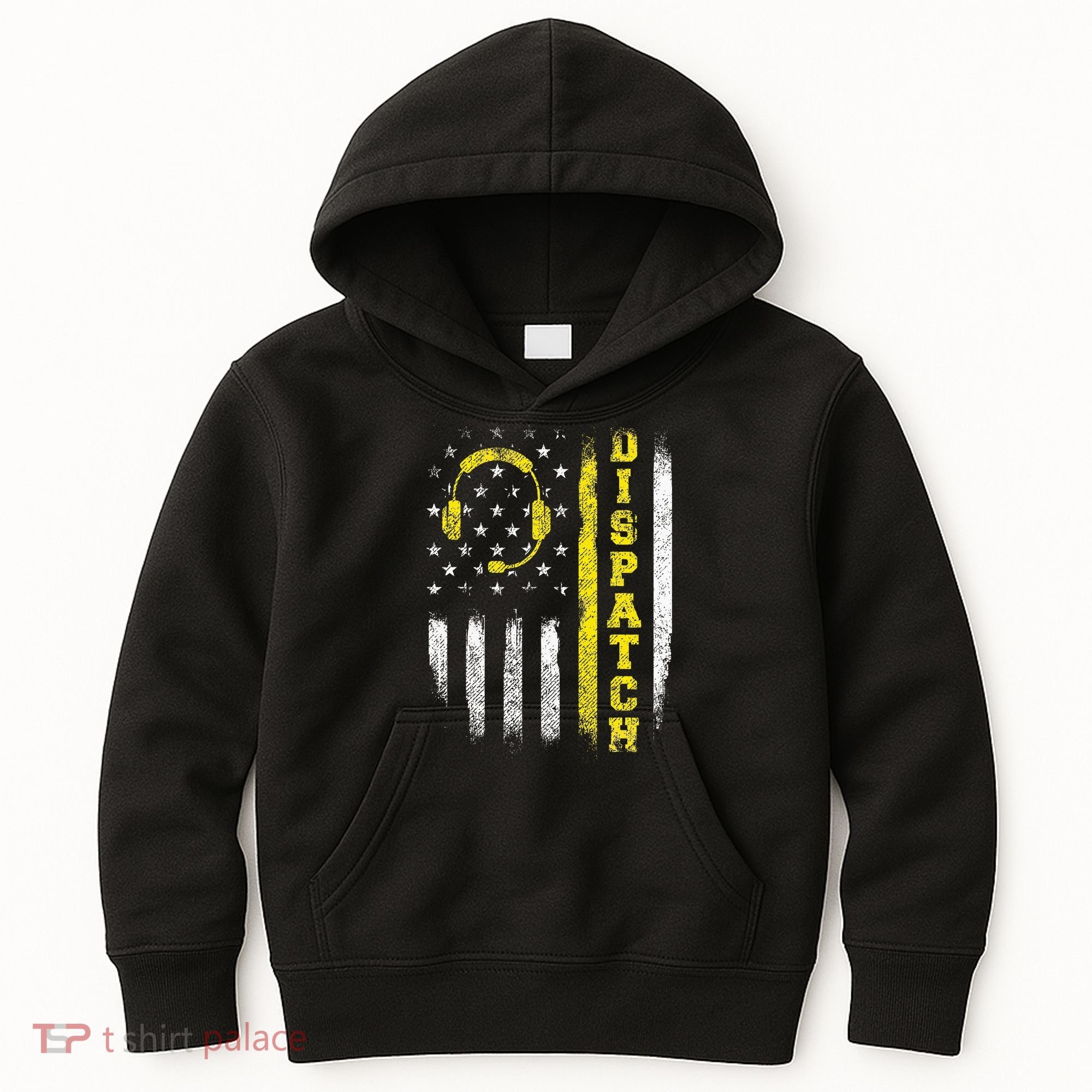 Dispatch 911 Dispatcher First Responder Emergency Call Usa Kids Hoodie