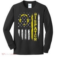Dispatch 911 Dispatcher First Responder Emergency Call Usa Kids Long Sleeve Shirt thumb 0