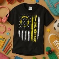 Dispatch 911 Dispatcher First Responder Emergency Call Usa Kids T-Shirt thumb 3