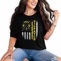 Dispatch 911 Dispatcher First Responder Emergency Comfort Colors T-Shirt thumb 0