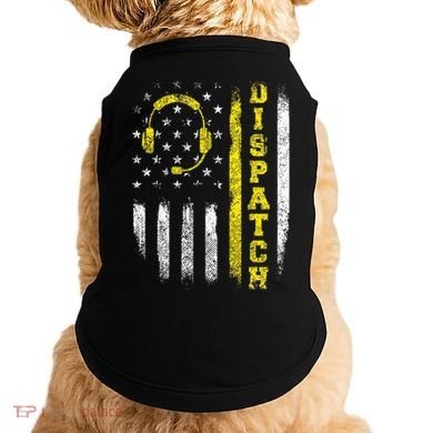 Dispatch 911 Dispatcher First Responder Emergency Doggie Tank