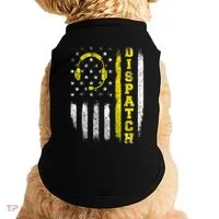 Dispatch 911 Dispatcher First Responder Emergency Doggie Tank thumb 0