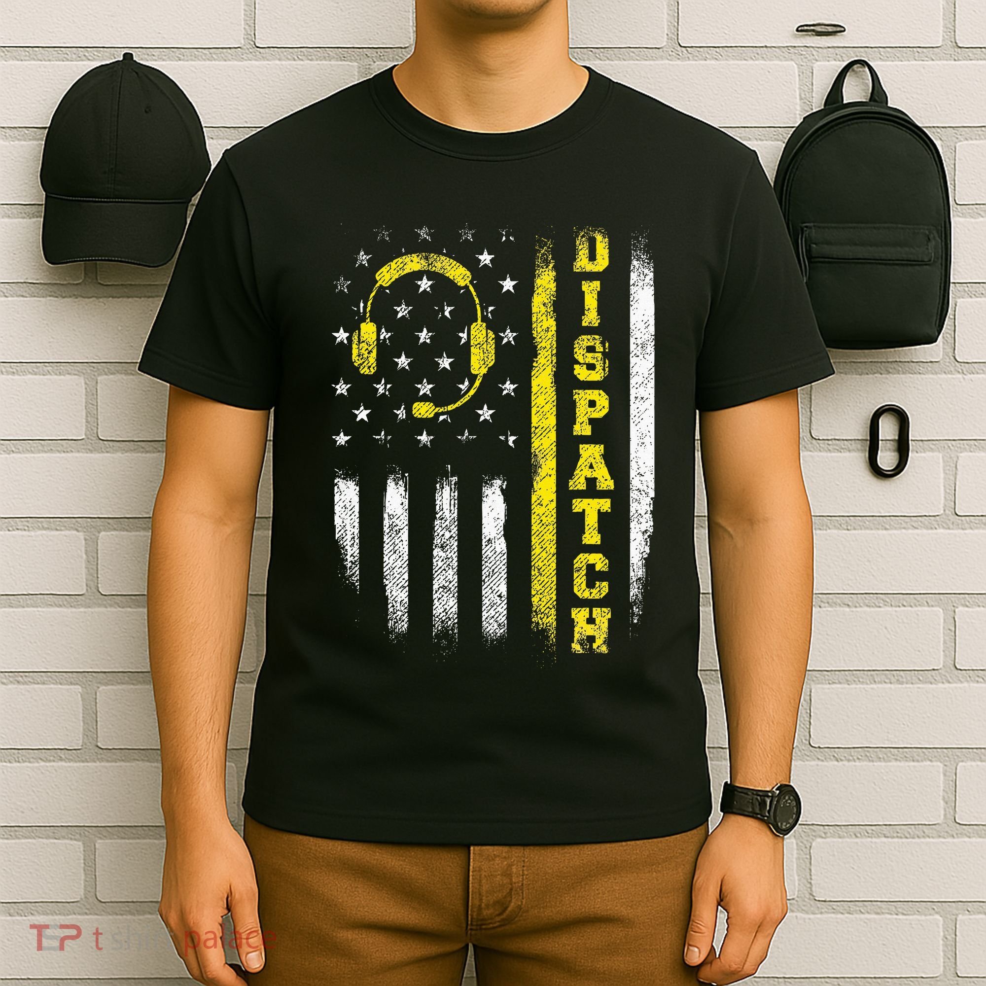 Dispatch 911 Dispatcher First Responder Emergency T-Shirt