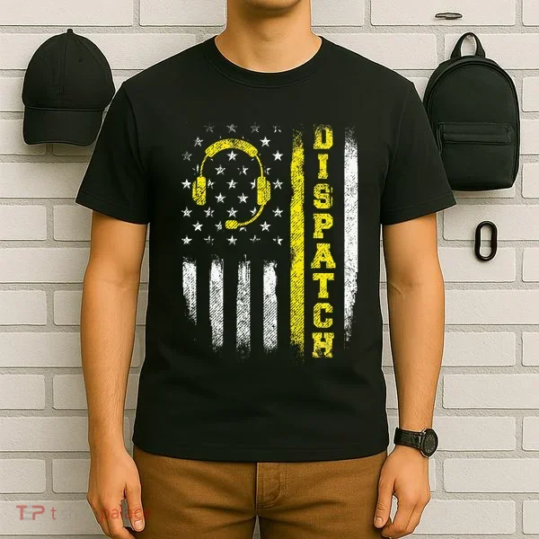 Dispatch 911 Dispatcher First Responder Emergency T-Shirt