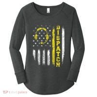 Dispatch 911 Dispatcher First Responder Emergency Women's Perfect Tri Tunic Long Sleeve Shirt thumb 0