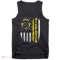 Dispatch 911 Dispatcher First Responder Emergency Tank Top thumb 0