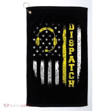 Dispatch 911 Dispatcher First Responder Emergency Golf Towel