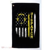 Dispatch 911 Dispatcher First Responder Emergency Golf Towel thumb 0