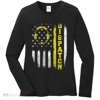 Dispatch 911 Dispatcher First Responder Emergency Women's Long Sleeve Shirt thumb 0