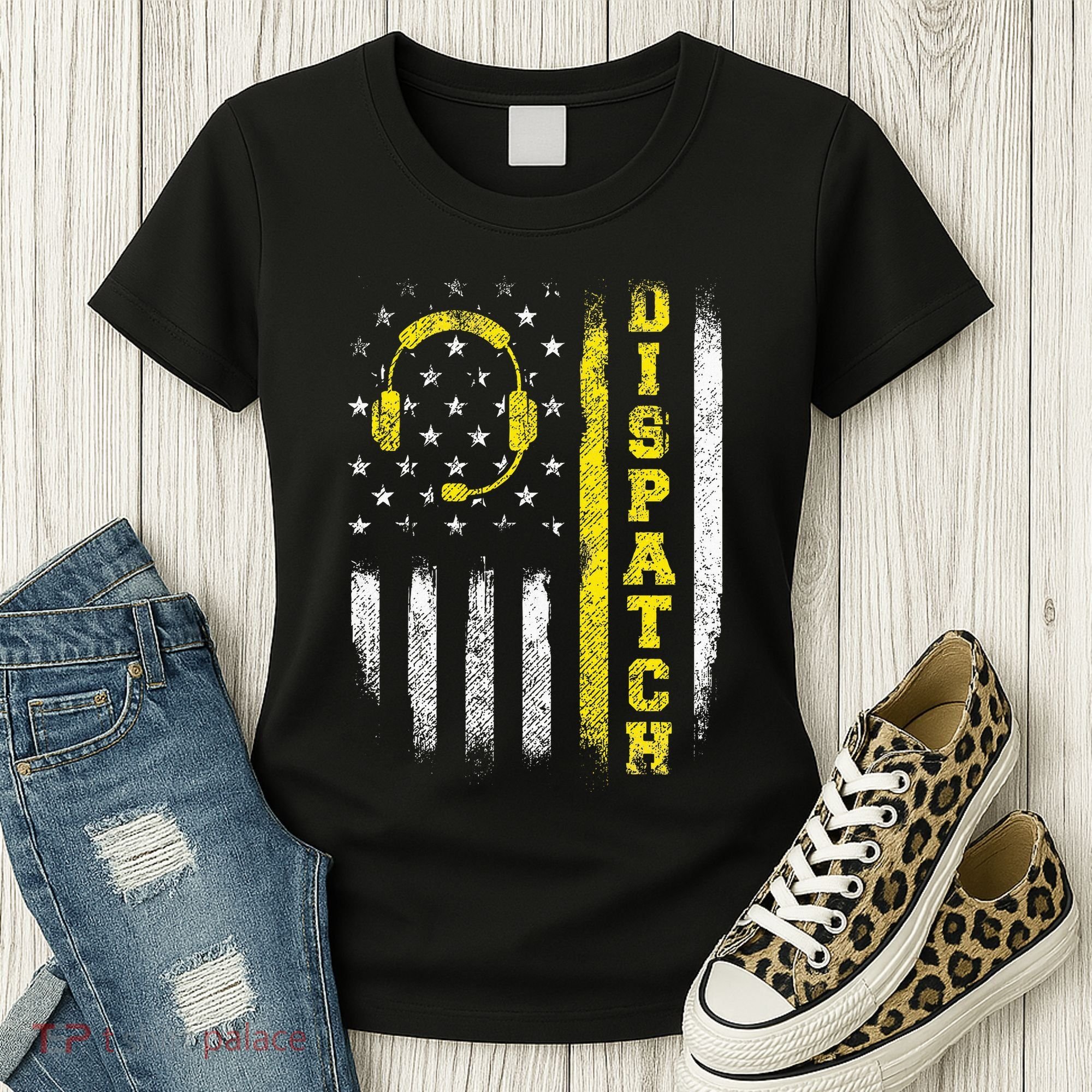 Dispatch 911 Dispatcher First Responder Emergency Women's T-Shirt