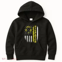 Dispatch 911 Dispatcher First Responder Emergency Kids Hoodie thumb 0