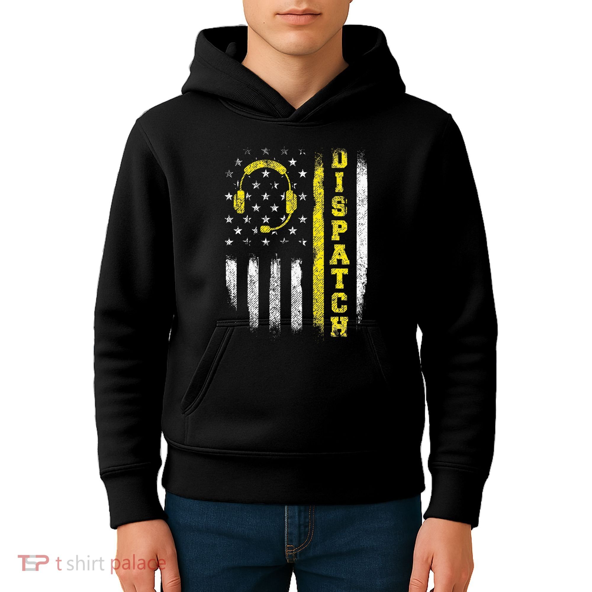 Dispatch 911 Dispatcher First Responder Emergency Kids Hoodie