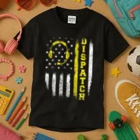 Dispatch 911 Dispatcher First Responder Emergency Kids T-Shirt thumb 3