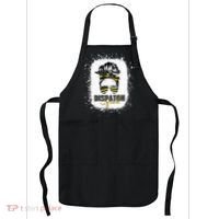 Dispatcher 911 Women Messy Bun American Flag Dispatch Squad Apron thumb 0