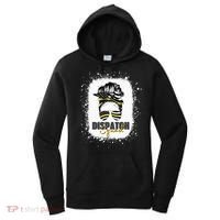 Dispatcher 911 Women Messy Bun American Flag Dispatch Squad Women's Hoodie thumb 0