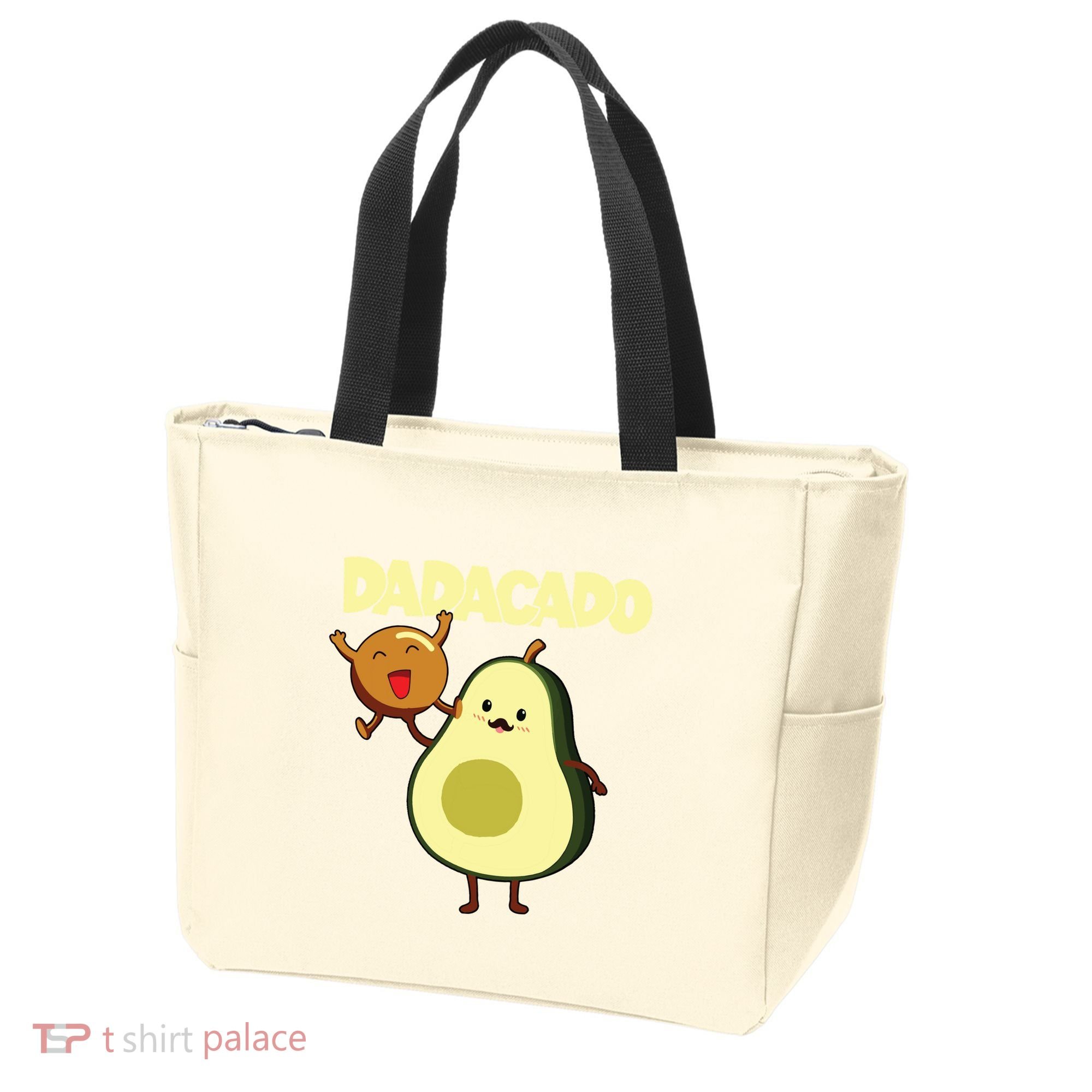 Dadacado Avocado 1st Birthday Dad Daddy Father Dada Tote Bag