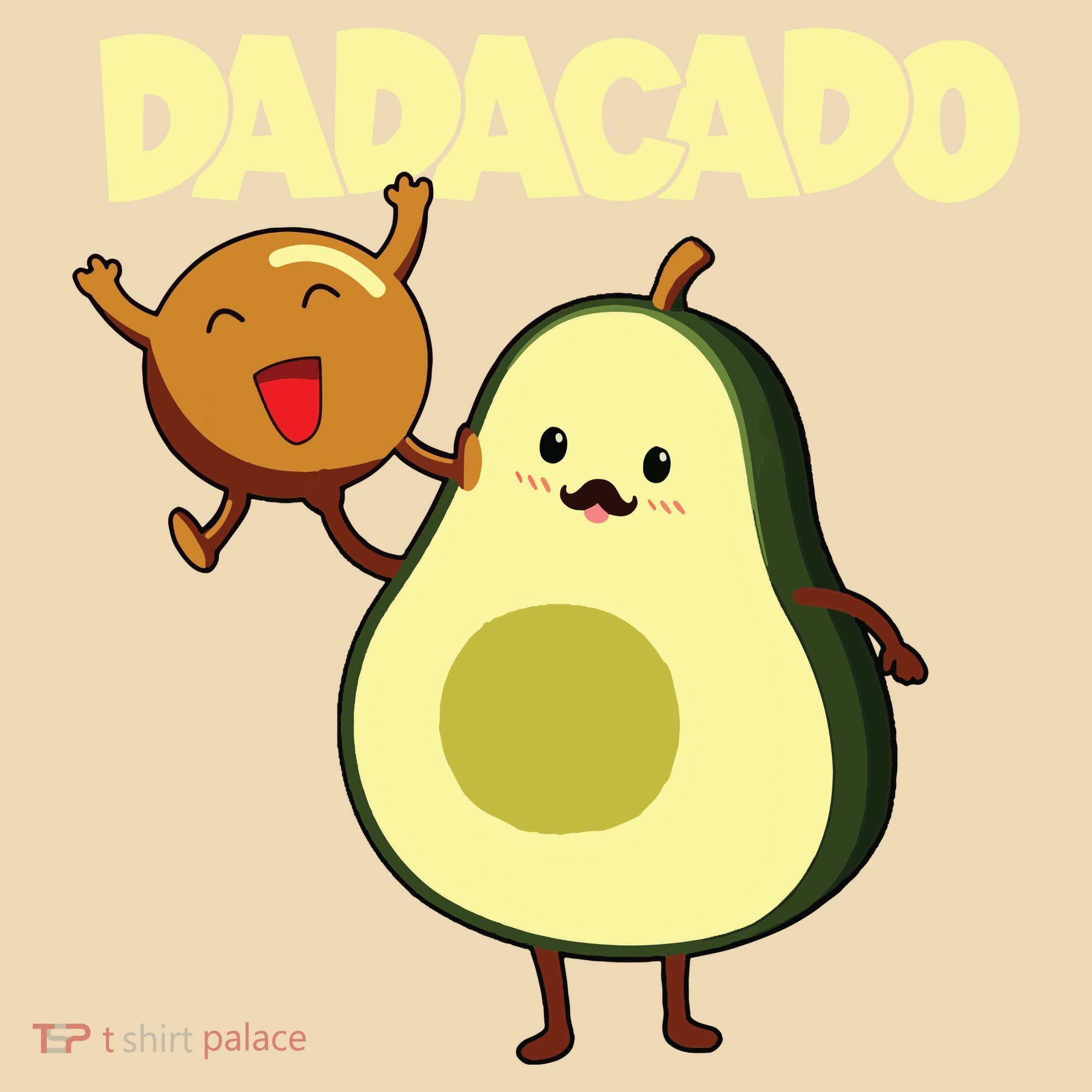 Dadacado Avocado 1st Birthday Dad Daddy Father Dada Tote Bag