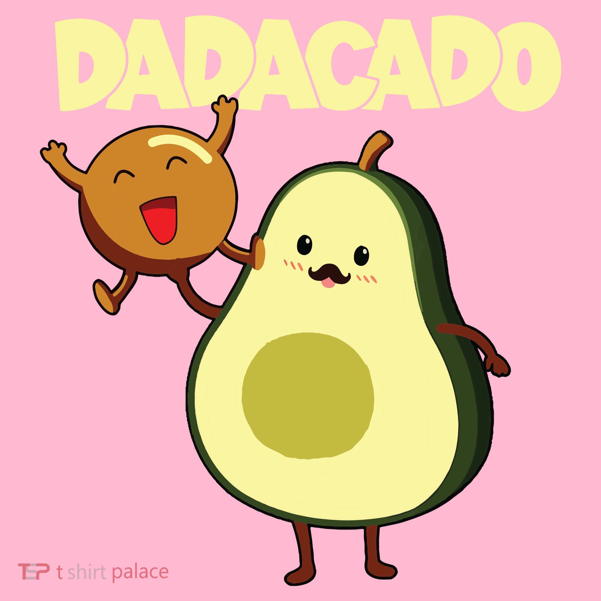 Dadacado Avocado 1st Birthday Dad Daddy Father Dada Coaster
