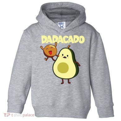 Dadacado Avocado 1st Birthday Dad Daddy Father Dada Toddler Hoodie