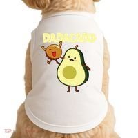 Dadacado Avocado 1st Birthday Dad Daddy Father Dada Doggie Tank thumb 0