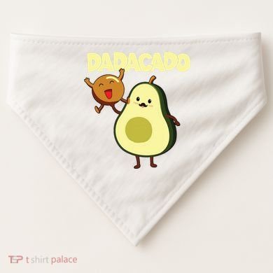 Dadacado Avocado 1st Birthday Dad Daddy Father Dada USA-Made Doggie Bandana