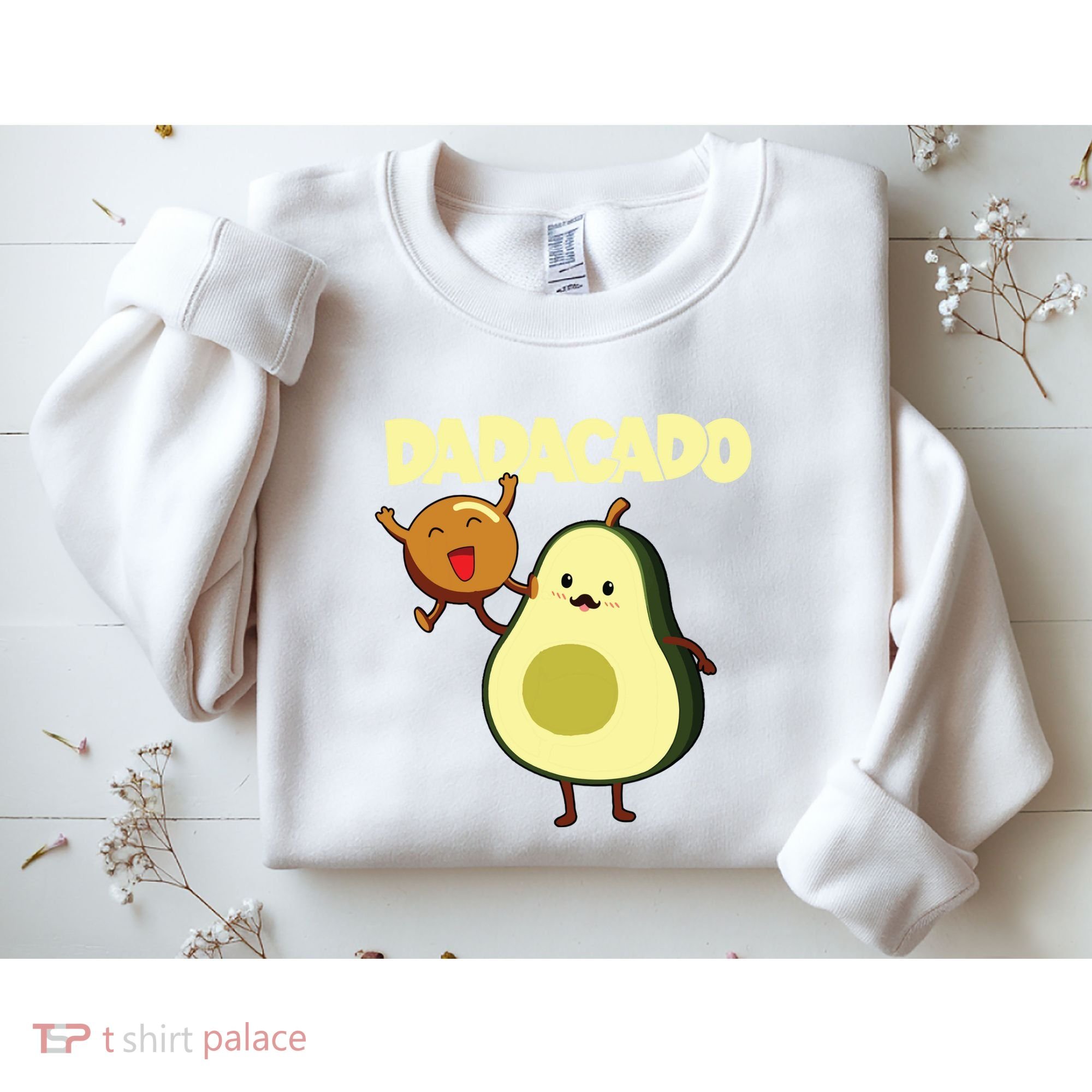 Dadacado Avocado 1st Birthday Dad Daddy Father Dada Sweatshirt