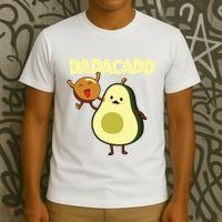 Dadacado Avocado 1st Birthday Dad Daddy Father Dada T-Shirt thumb 3