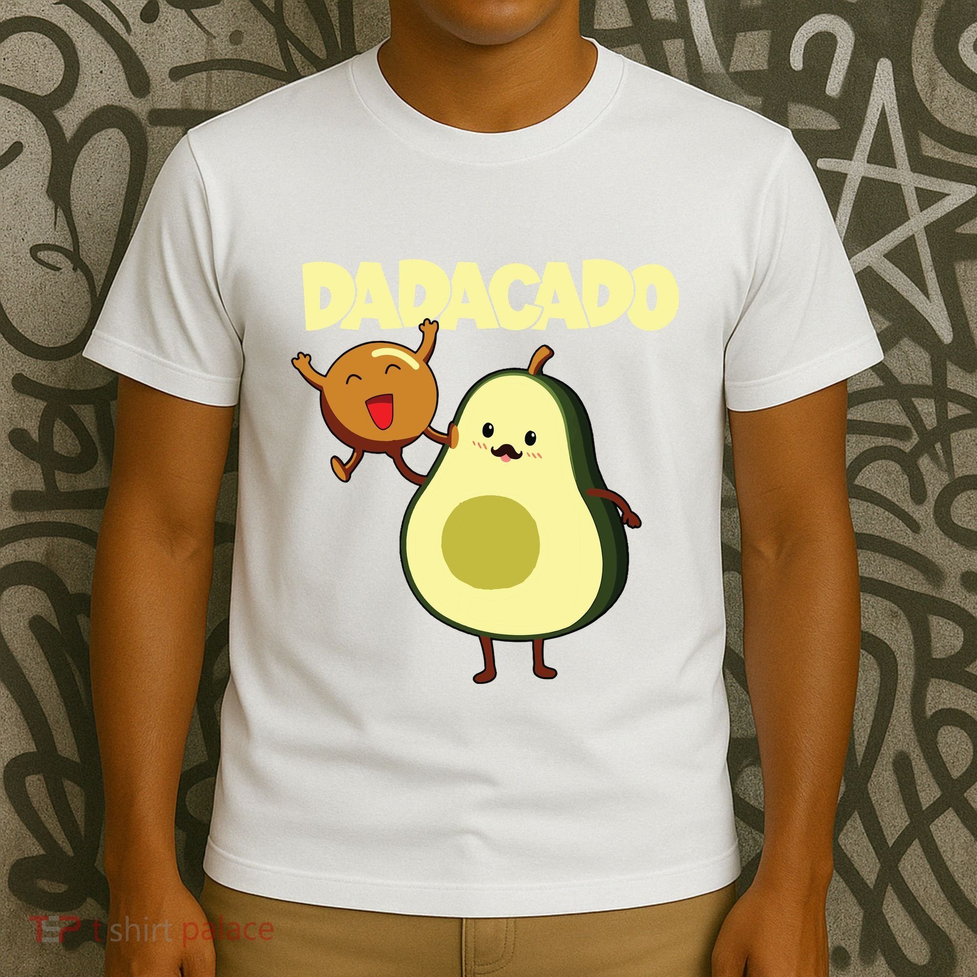 Dadacado Avocado 1st Birthday Dad Daddy Father Dada T-Shirt