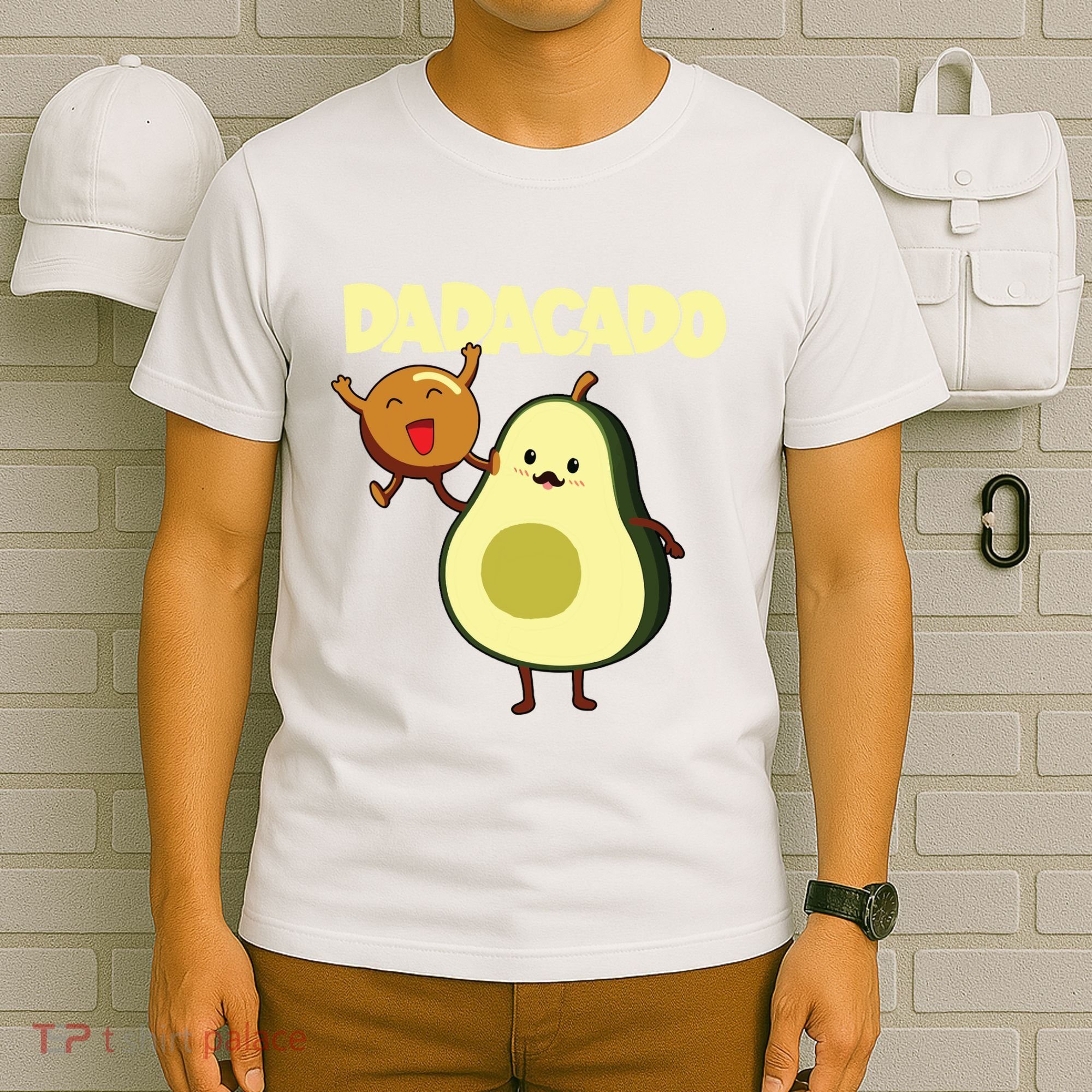 Dadacado Avocado 1st Birthday Dad Daddy Father Dada T-Shirt